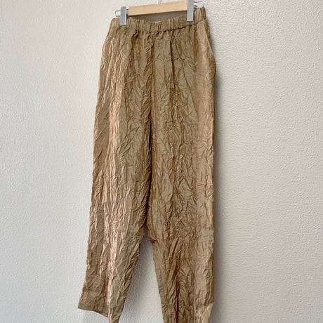 販売継続品 / Honnete Crushed Chambray Easy Pants