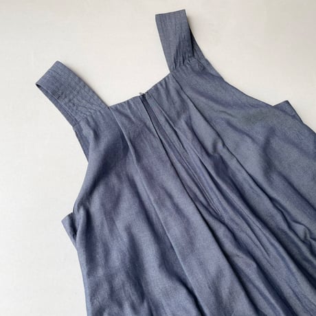 WHYTO. / PLEATS TACK OVERALLS