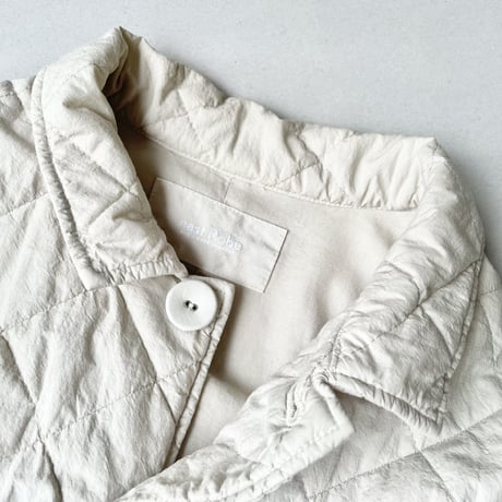 nest Robe コットンラミーキルティングコート