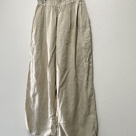 nest Robe リネンタックワイドパンツ