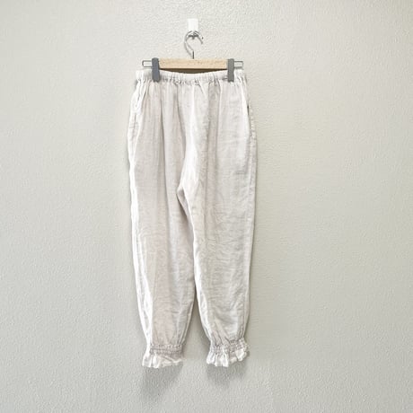 nest Robe リネンフリルイージーパンツ