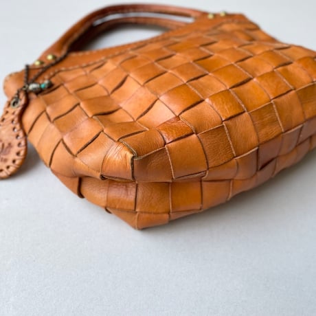 robita メッシュレザーバッグ