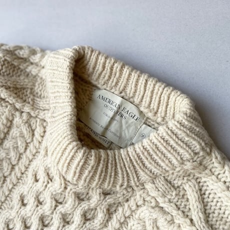 AMERICAN EAGLE ケーブルハンドニット