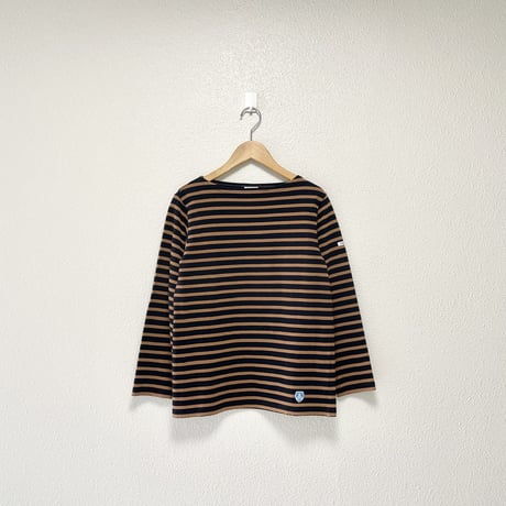 ORCIVAL ボーダーバスクシャツ