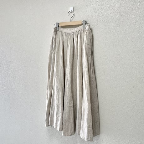 nest Robe リネンギャザースカート