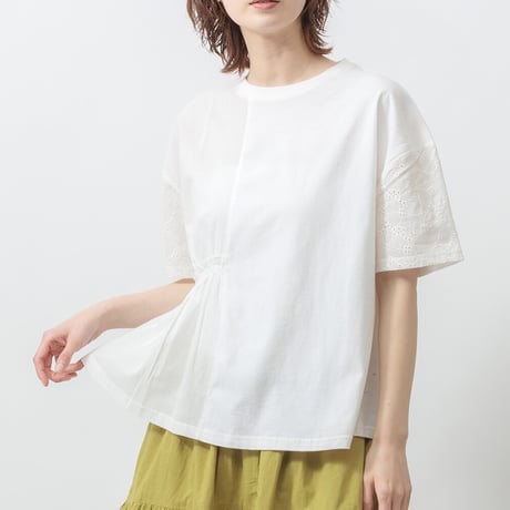 【4色展開】select 切替ギャザーブラウス