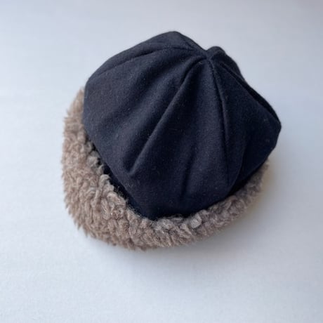 販売継続品/ mature ha. reversible beanie boa リバーシブルビーニー ボア 帽子