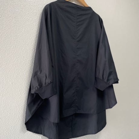 mizuiro ind  コットンボトルネックドルマンブラウス