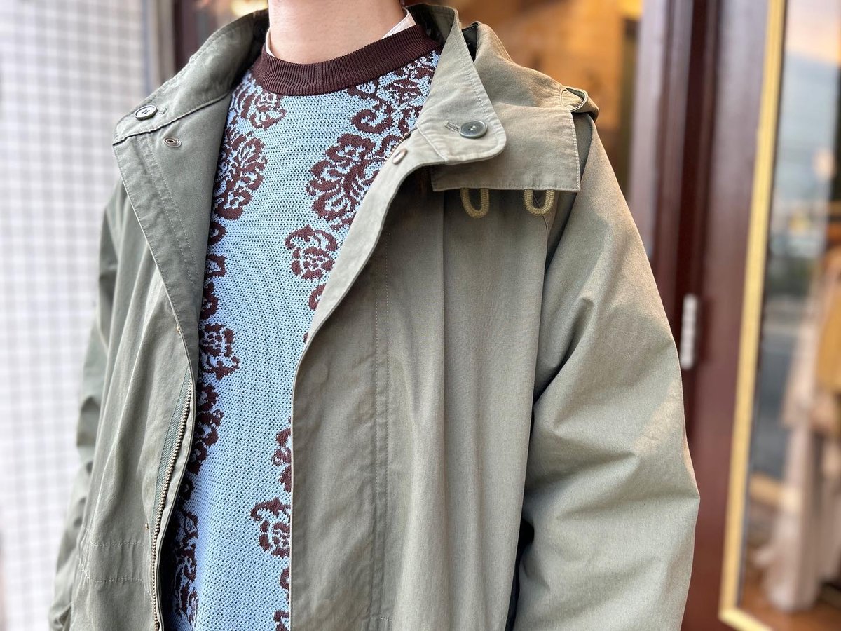 A.P.C. フード付きモッズコート Sサイズ カーキ アーペーセー A.P.C.