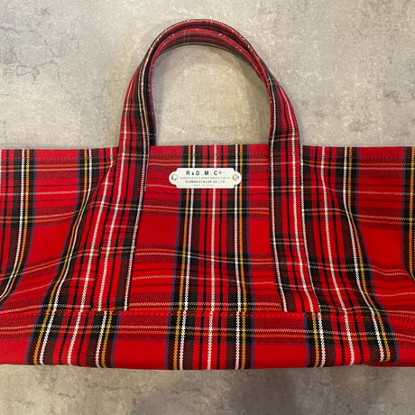 R&D.M.Co- TARTAN CHECK TOTE