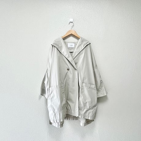 SLOBE IENA タイプライターフードポンチョコート