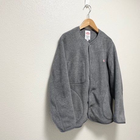 継続販売品 / DANTON  FLEECE COLLARLESS JACKET
