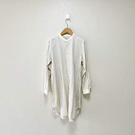 nest Robe バンドカラーシャツ