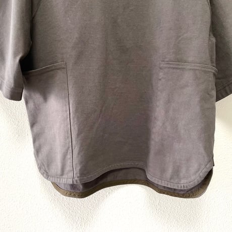 tissu ヘビープレーティング 天竺 ラグラン Tシャツ