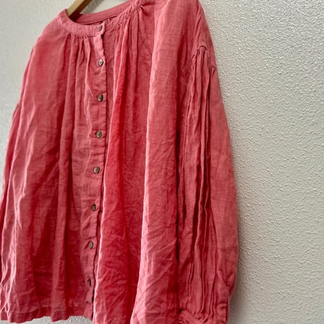 nest Robe リネンギャザー2wayブラウス