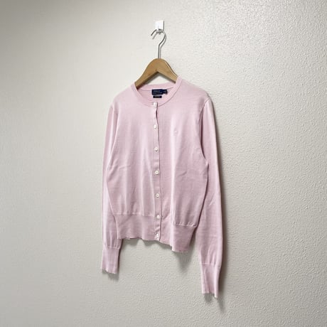 POLO RALPH LAUREN コットンクルーネックカーディガン