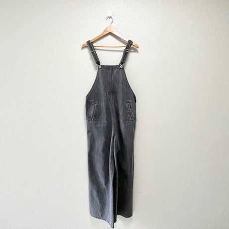2025SS / SLOBE IENA LE DENIM BARE BK サロペット