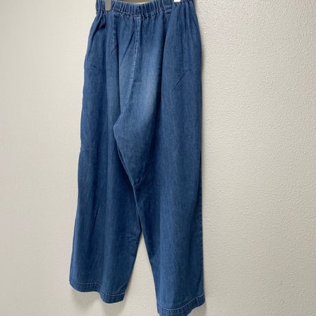 タグ付き未使用品 /  mizuiro ind  デニムイージーパンツ