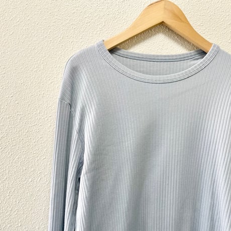 nest Robe コットン針抜きフライス ロングスリーブTee