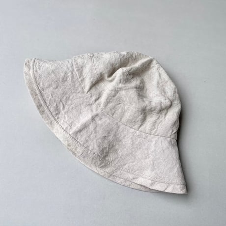 販売継続品 / 未使用品 / 群言堂 リネンつば広ハット
