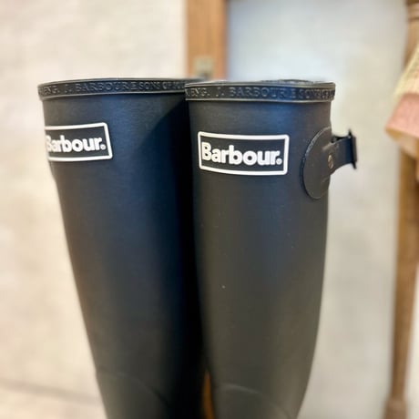 Barbour サイドストラップ レインブーツ