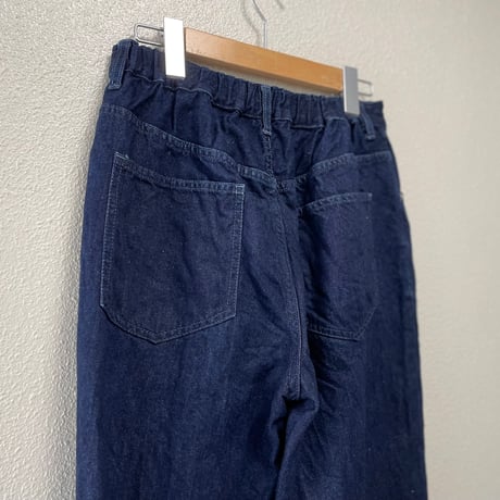 販売継続品 / TISSU サフィランリネンデニム ハイライズパンツ