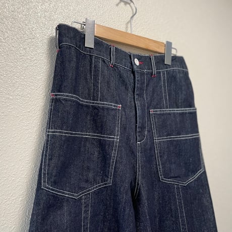 2025AW / 人気完売品 clip.tab 100zデニムジャンブルパンツ
