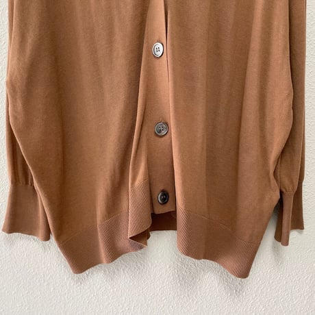 JOURNAL STANDARD アイスコットン CROP Vネックカーデ