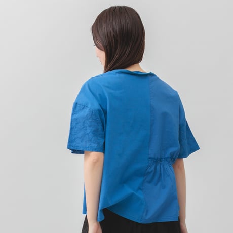 【4色展開】select 切替ギャザーブラウス