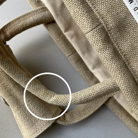 定番販売品 / R&D.M.Co- アールアンドディーエムコー LINEN MARCHE BAG(S)