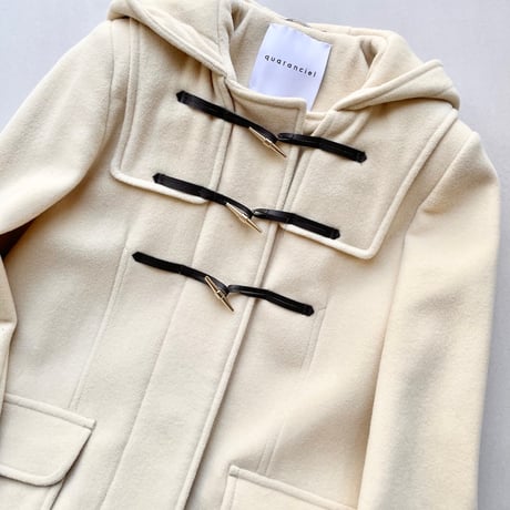 2023AW / quaranciel PONTETORTO Aライン スタイル ダッフルコート