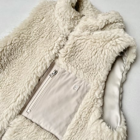 2024AW  Spick & Span TICCA / ティッカ WOOLファーベスト