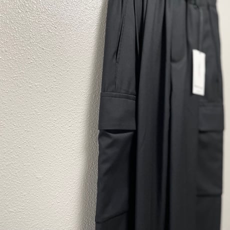 2025AW / 継続販売品 / nicholson&nicholson ストレッチ ウール カーゴ パンツ