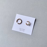 FACTORY DECOMI イヤーカフset/gold