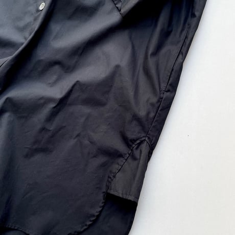 mizuiro ind ハーフスリーブ ワイド シャツワンピース