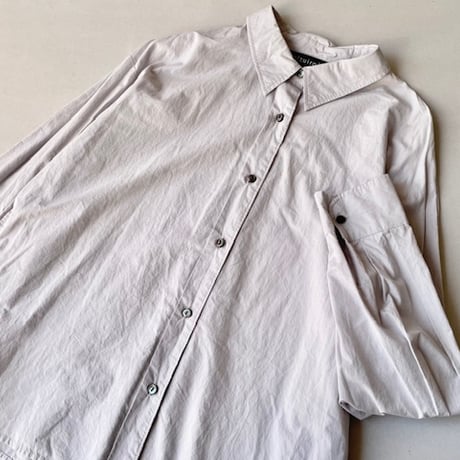 mizuiro ind  サイドスリットポケットシャツ