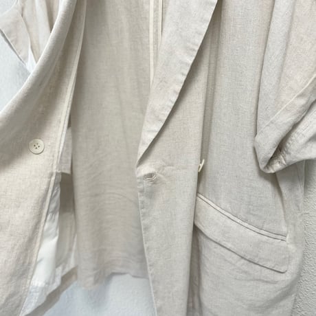 2024SS / SLOBE IENA レーヨンリネンハーフスリーブジャケット