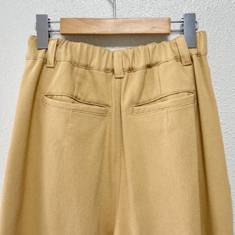 販売継続品 / LOISIR コットンウールカーブパンツ