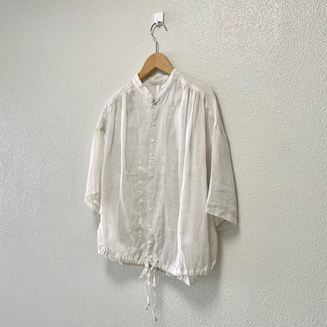 2025SS / grin ラミーローン ストリングシャツ
