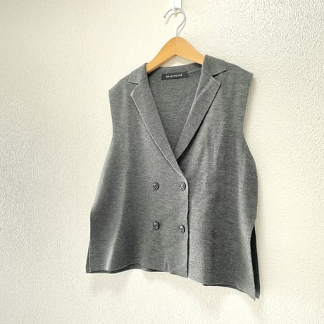 mizuiro ind ダブルブレストベスト