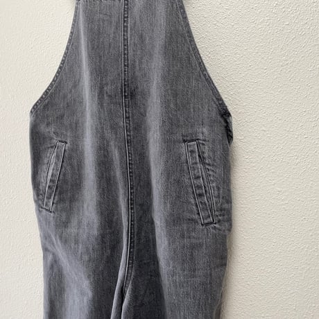 2025SS / SLOBE IENA LE DENIM BARE BK サロペット