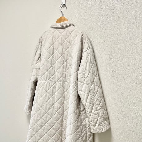 nest Robe コットンラミーキルティングコート