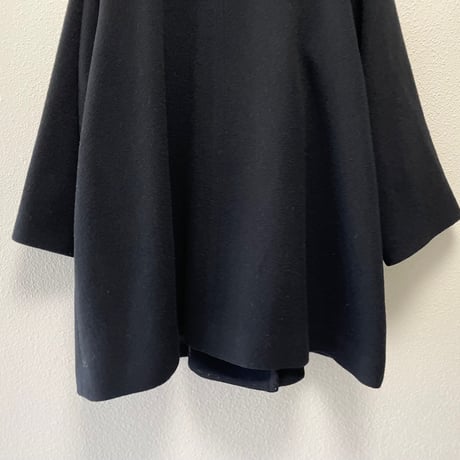 utilite ソフトメルトンラウンドカラーコート