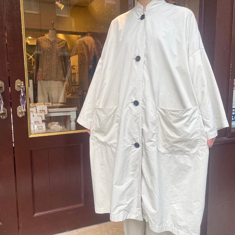 R&D.M.Co₋ パールラミーオーバーサイズコート | Lisululu Store
