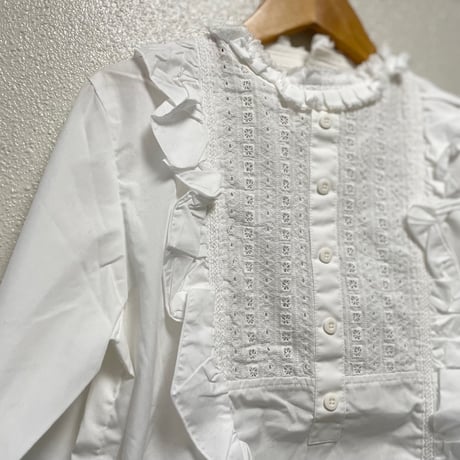 TORI-TO × BEAMS BOY  スカラップ レース ロングスリーブ