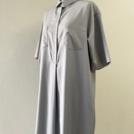 人気完売品 / 雑誌LEEオリジナルブランド ロングシャツワンピース