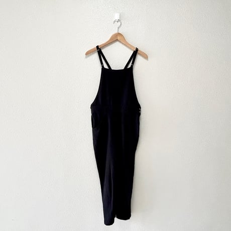 atelier naruse コットンフラックスウールサロペットパンツ