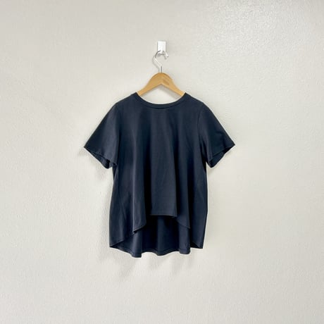 mizuiro ind クルーネックフレアTシャツ