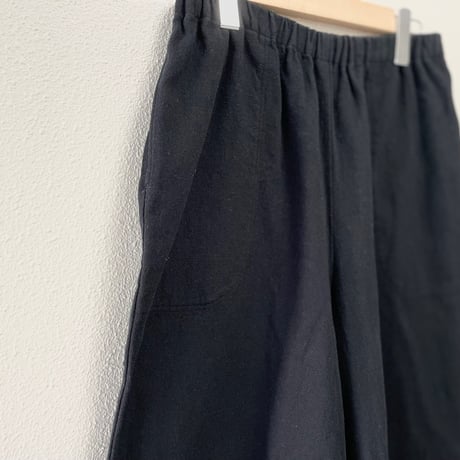 群言堂 麻キャンバスパンツ西海子
