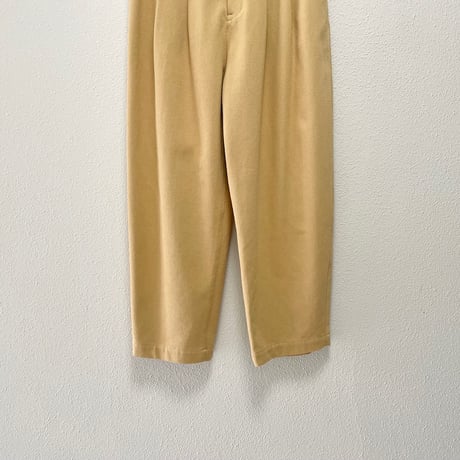 販売継続品 / LOISIR コットンウールカーブパンツ